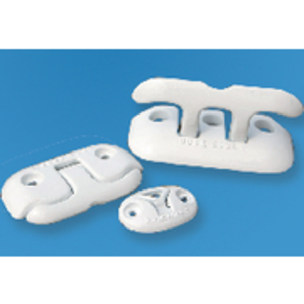 Dock Edge Flip-Up Dock Cleat; White DE2608WF